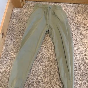 Green sweatpants from love streak